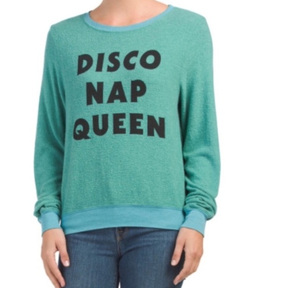 Wildfox Sweaters - Wildfox Disco Nap Queen Baggy Beach Jumper